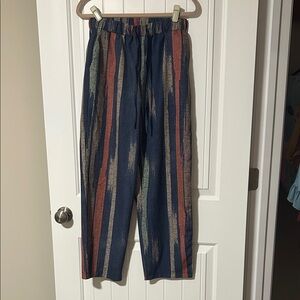 Striped Multicolor Pants